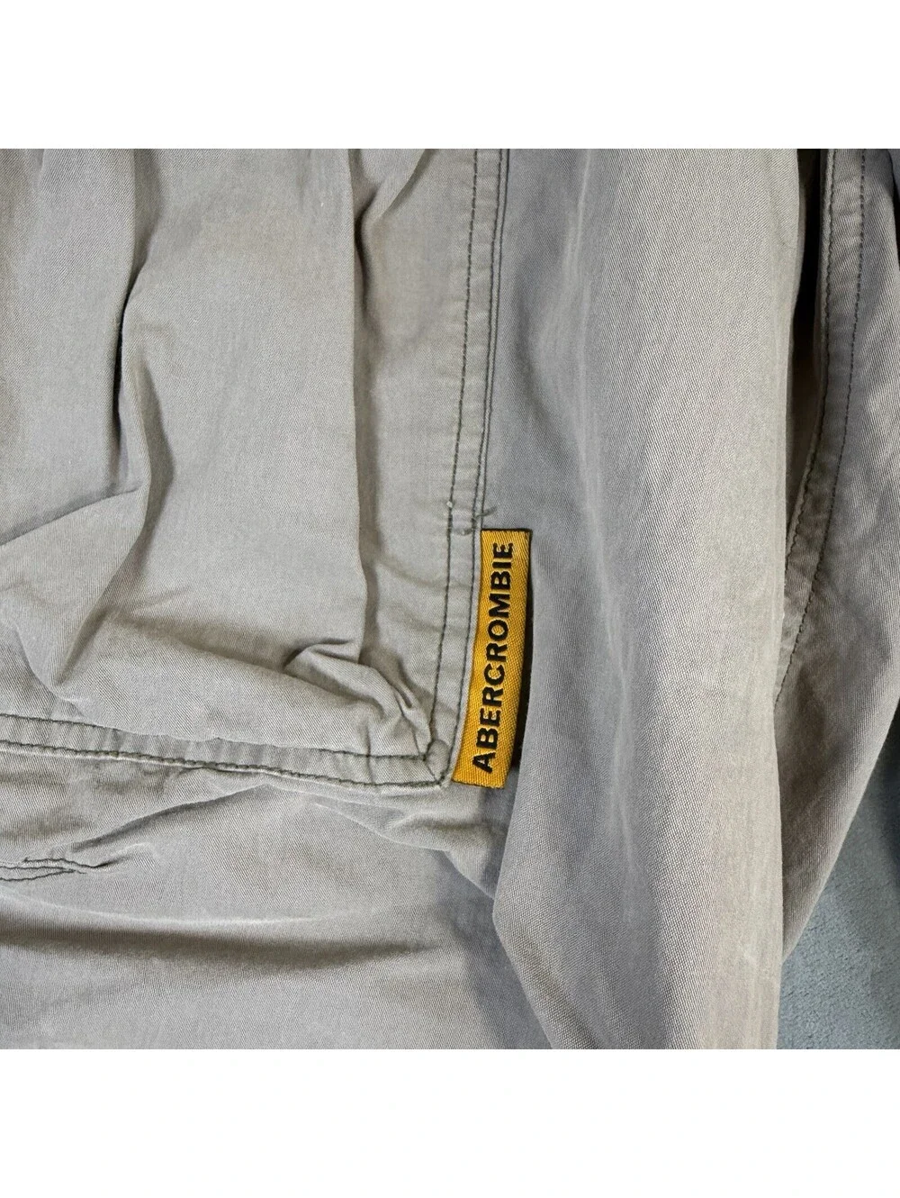 VTG 90s Abercrombie & Fitch Paratrooper Cargo Pants Mens Small (30-32) Military